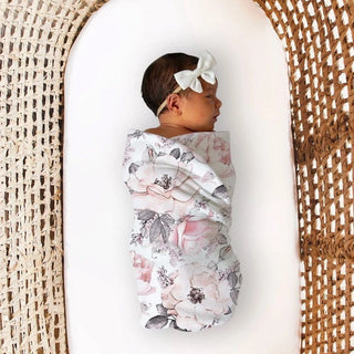 Bloom Newborn Swaddle With Bow