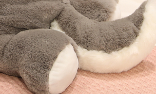 Husky Plush Pillow Toy