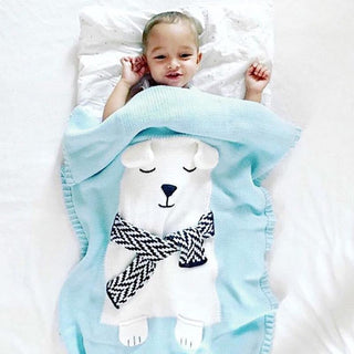 Polar Bear Baby Blanket