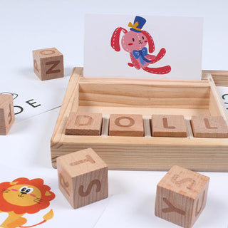 Wooden Spelling Toy Game